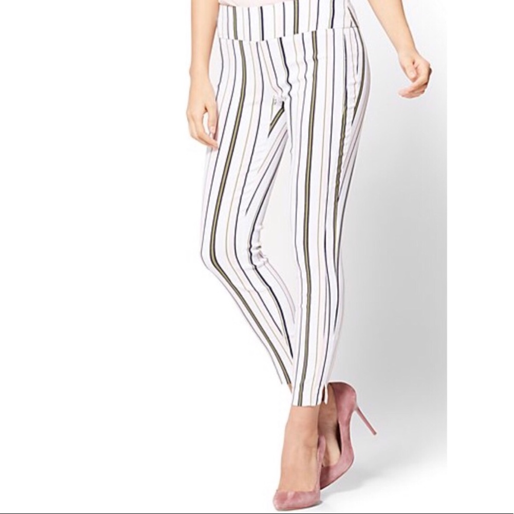 New Pull Up Ankle Pants New York &Company